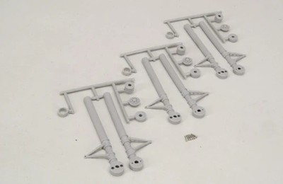 Robart Scale Tri-Gear Federbeinabdeckungen - 40 F-RB106 für RC Modellflugzeuge #106