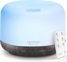 ASAKUKI Essential Oil Diffuser for Home, 500M...