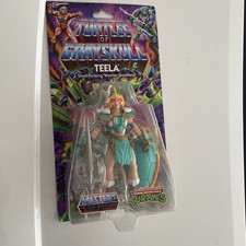 Mattel MOTU x TMNT Turtles of Grayskull Teela 5.5  Action Figure Wave 3 NEW