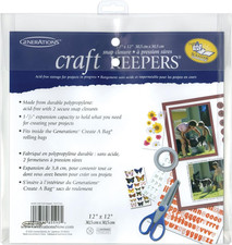 Generations Craft Keepers Snap Closure Envelope Assorted Colors 12 Inch X 12 Inc