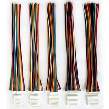 15 Sets JST PH 2.0mm 8-12 Pin Male Female Connector Plug with Wire Cable