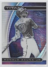 2021 Panini Chronicles Titan Hyper Prizm 217/299 Ronald Acuna Jr #2 o7m