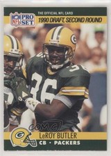 1990 Pro Set Draft LeRoy Butler #717 HOF 07i7