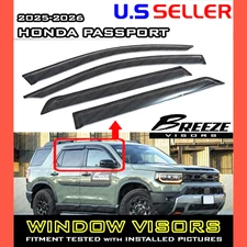 for 2025 → 2026 Honda Passport / WINDOW VISORS DEFLECTOR VENT SHADE RAIN GUARD