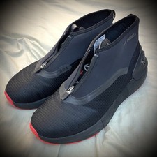 Under Armour UA HOVR Phantom 3 SE Warm Runing Shoes Black Red Mens 9 Womens 10.5