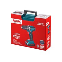 Ronix Akku-Schlagbohrschrauber-Set 20V BüRstenlos 13Mm - 45 Nm