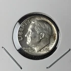 1964 D Roosevelt Dime - Uncirculated - 90% Silver