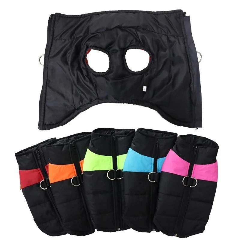 Chaqueta de Invierno para Perros, Chaleco Impermeable a Prueba de Viento para Perros Grandes Medianos Pequeños Foto 3 de 4