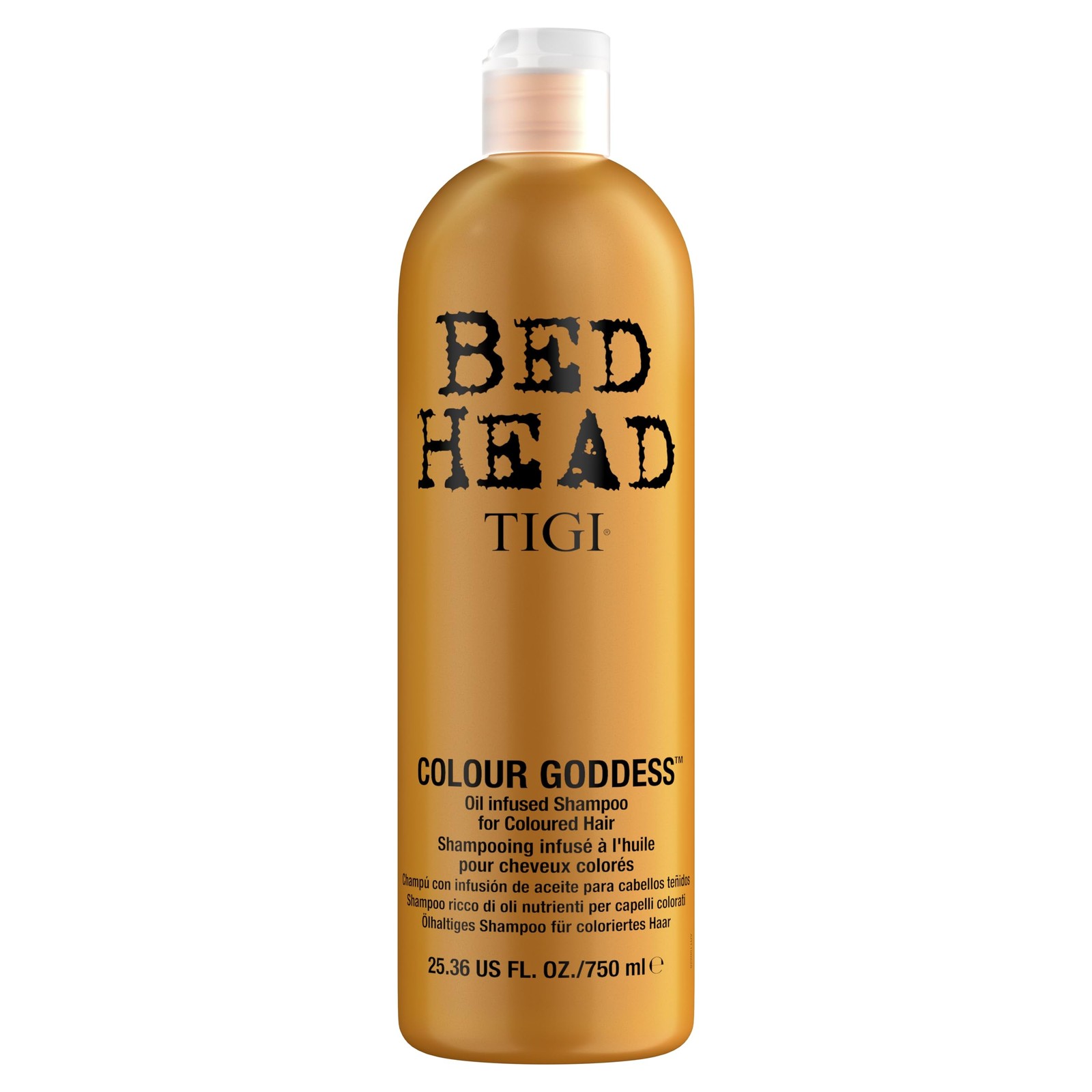 Bed Head by TIGI 750ml Colour Goddess Shampoo - XXL 750 ml (Pack of 1), black