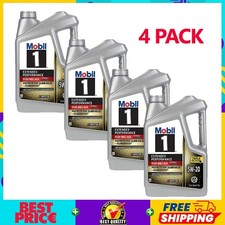 4-Pack Mobil 1 Extended Performance 5W-20 Full Synthetic Motor Oil 5 Quart 28.56 per gallon