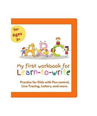 First book to learn to write: Practice for Kids with Pen Control, Line Tracing, 