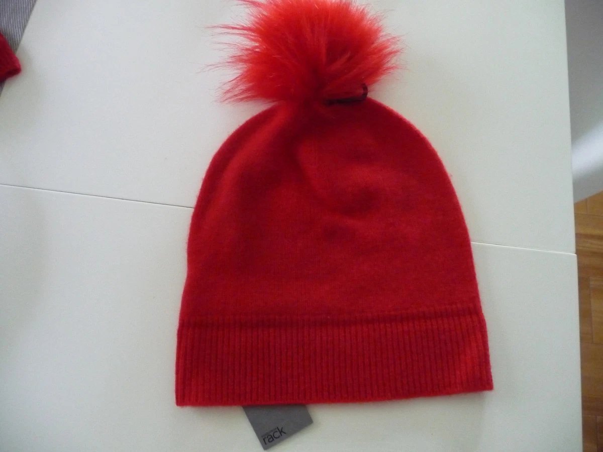 100% Cashmere Red Beanie Hats for Women for sale | eBay display picture 3