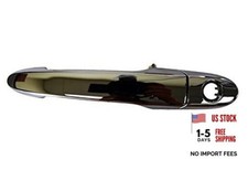 GM-3312M-FL - Outside Exterior Outer Door Handle, Chrome - Driver Side Front