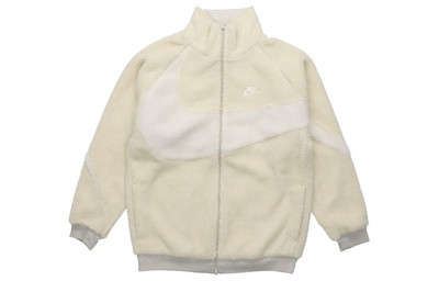 Nike Big Swoosh Reversible Boa Jacket Asia Sizing BQ6546-070