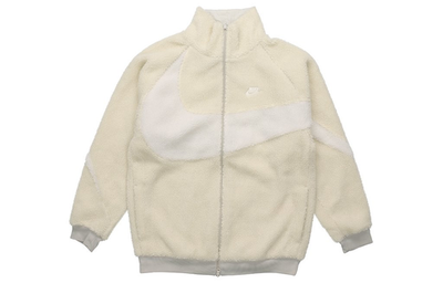 Nike Big Swoosh Reversible Boa Jacket Asia Sizing BQ6546-070 | eBay