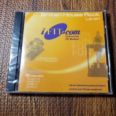 British House Rock Level 1 CD 2000 iFIT.com Interactive Workout Fitness