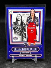 2025 WNBA Donruss Blue Press Proof Franchise Features Georgia Amoore #20 RC