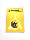 LIGHTNING ENERGY - 100/102 - Base Set - Pokemon Card - LP