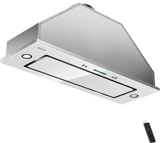 New 30" Range Hood Insert, 900 CFM Ducted/Ductless Range Hood with 4 Speed Fan, 