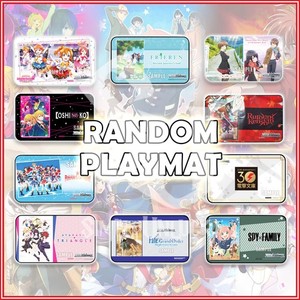 weiss schwarz Bushiroad Collectible Card Game Playmats