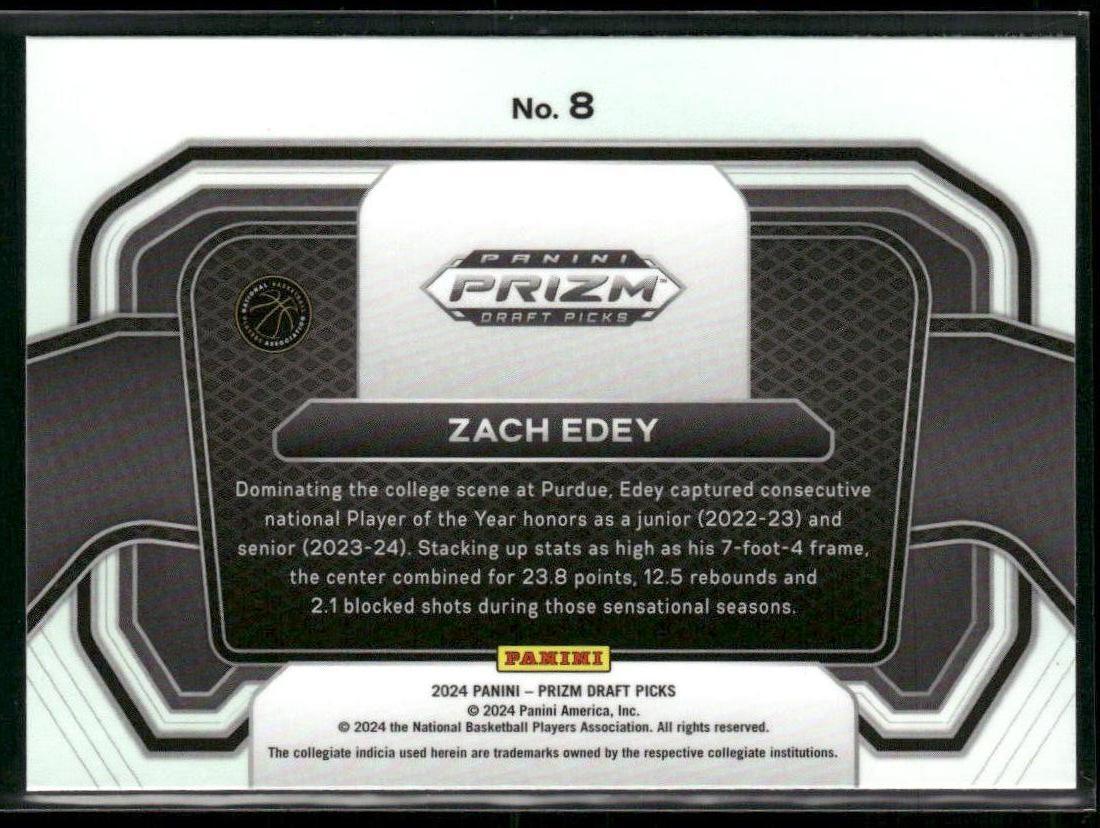 カプコンフレンドリークラブ 会員証2枚(種)セット　非売品　メンバーズカード 2024 Panini Prizm Draft #8 Zach Edey Campus Legends | eBay