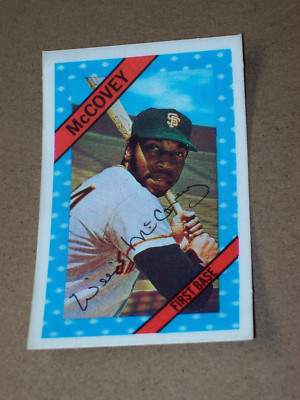 1972 Kellogg's 3-D super stars baseball Willie McCovey card #7 NM-MT no cracks