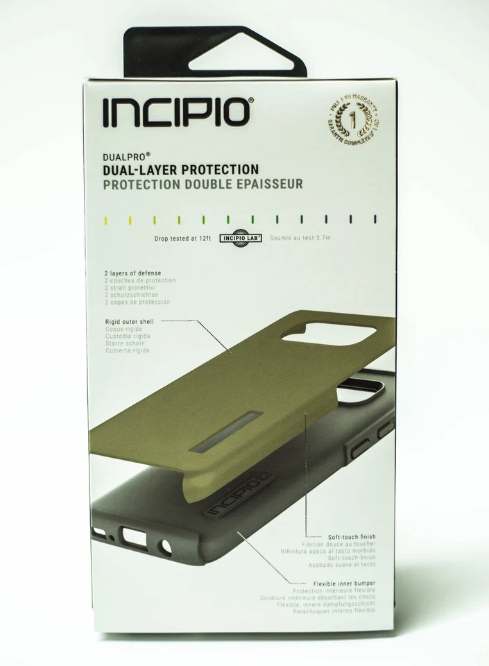 Funda resistente a arañazos Incipio Dual Pro para Samsung Galaxy S8 en champán/gris Foto 2 de 2