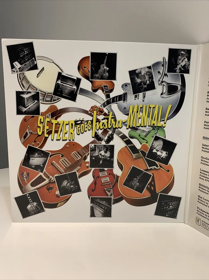 BRIAN SETZER - Setzer Goes Instru-MENTAL! - 2011 -Vinyl Record VERY GOOD Condit. - Image 4 of 4