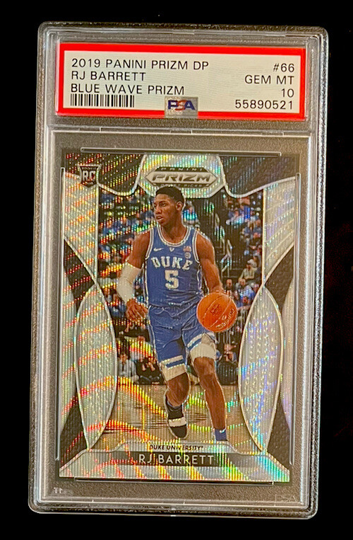 Prizm RJ Barrett Blue Prizm 199シリ　PSA 10 Prizm Rj Barrett Blue 199 Psa 10 | eBay