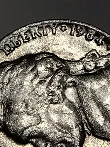 1984 P Jefferson Nickel Filled "P", DDO and DDR Error RPM Re-punched Mint Mark - Picture 10 of 24