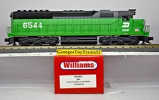 WILLIAMS 3-RAIL O #6544 BN BURLINGTON NORTHERN SD45 DIESEL SD45-01 MSRP $260