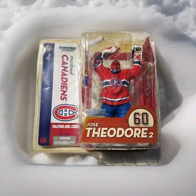 Jose Theodore NHL Hockey Montreal Canadiens Goalie Figure McFarlane Toys 