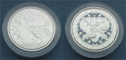 2017 Austria 10 Euro Guardian Angels: Michael Protecting Angel 1/2 oz Silver
