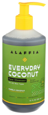 Alaffia Wash Face Cocnt Cleansng 12 Fo
