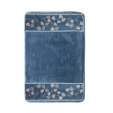 Capri Bath Rug Slate Blue