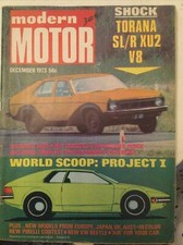 Modern Motor Magazine - Dec 1973 - Torana SLR XU2 - XB GT