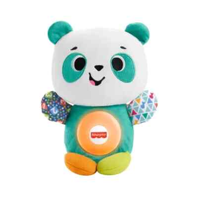 Mattel Fisher Price GRG82 BlinkiLinkis Panda - Plüsch - interaktives Spielzeug