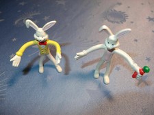 Biegefiguren Hasen - Osterhase - 80er Jahre - f&uuml;r 50mm Kapseln - 500 St&uuml;ck