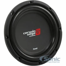 Cerwin Vega HS102D 800W 10" HED Series Dual 2-Ohm Shallow Mount Car Subwoofer