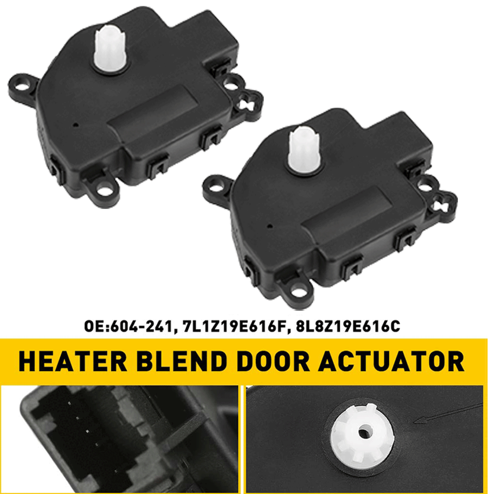 メル17613 For 2010-2014 Ford F-150 Heater Blend Door Actuator Main Mode