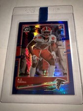 2020 Donruss Optic A.J. TERRELL #105 Rookie Hyper Blue Prizm