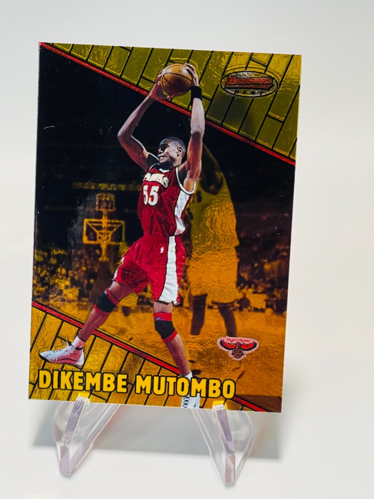 DIKEMBE MUTOMBO 1999-00 Bowmans Best #2  Hawks