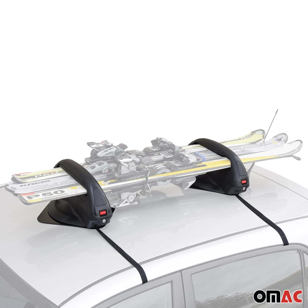 For Audi A7 Sportback 2012 2023 Magnetic Ski Roof Rack Carrier Snowboard 2 Pcs