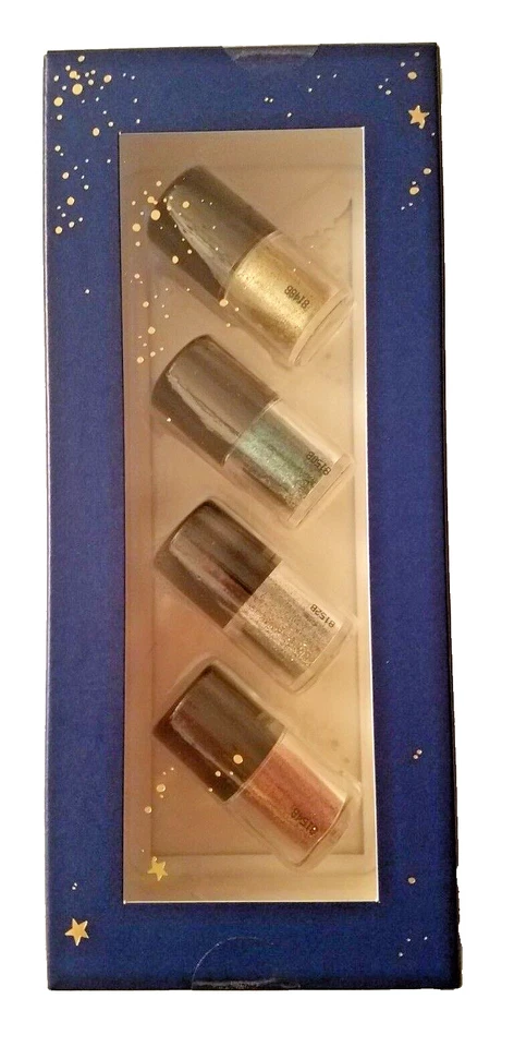 NIB Sephora Loose Glitter Pots Holiday Set Green Gold Silver Rose Gold AUTHENTIC - Image 4 of 4