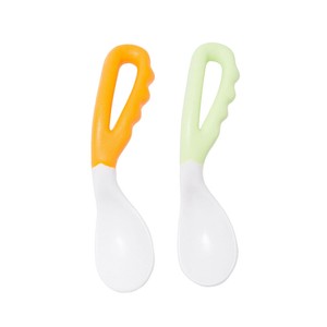 2pcs Nouveau Silicone Cuillere Bebe Bebe Douce Poignee De Sevrage Bebe Sh Ebay