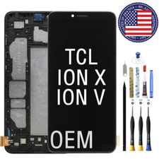 LCD Display Touch Screen Digitizer Assembly Frame For TCL ION X T430W / V T607DL