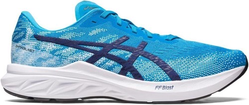 ASICS Dynablast 2 Mens Running Shoes Grey Electric Lime Blue 1011B416 Size 15 NEW ASICS Men main image 4