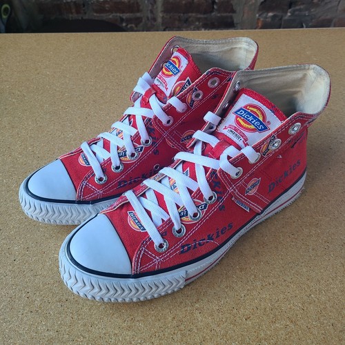 Red Chucks Shoes Canvas 