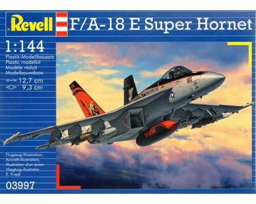 McDonnell Douglas F/A-18E Super Hornet 1:144 REV3997 - revell modellismo - Immagine 2 di 2