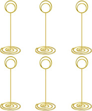 10pcs 8.75" Tall Table Number Holders, Place Card Holder, Table Picture Holder